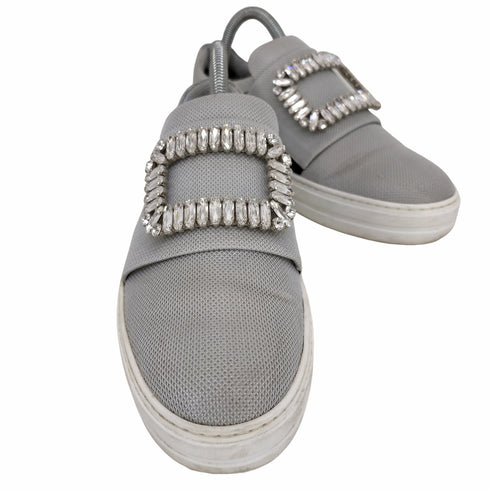 ロシェヴィヴィエ Roger Vivier Sneaky Viv Strass Sneaker レディース 38
