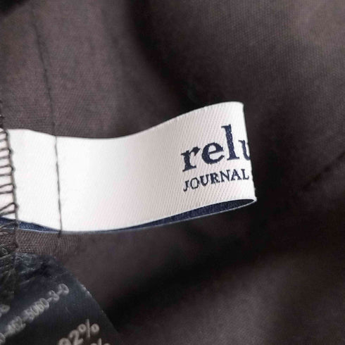 ジャーナルスタンダードレリューム JOURNAL STANDARD relume レーヨンポリ スリットイージーパンツ レディース JPN:38