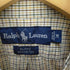 ラルフローレン RALPH LAUREN BLAKE ポニー刺繍 ロングスリーブボタンダウンチェックシャツ メンズ import:M