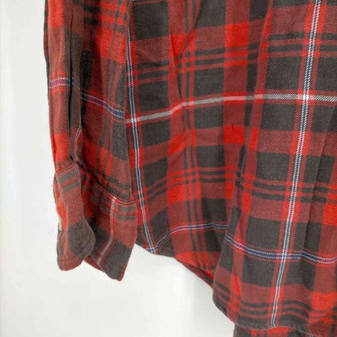 ラルフローレン RALPH LAUREN 90s BLAIRE ポニー刺繍 コットン ボタンダウンチェックシャツ メンズ import:XL