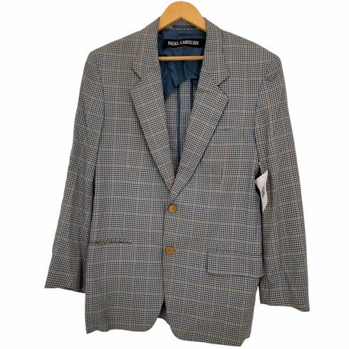 ナイジェルケーボン NIGEL CABOURN チェック 2Bテーラードジャケット メンズ 3