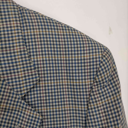 ナイジェルケーボン NIGEL CABOURN チェック 2Bテーラードジャケット メンズ 3
