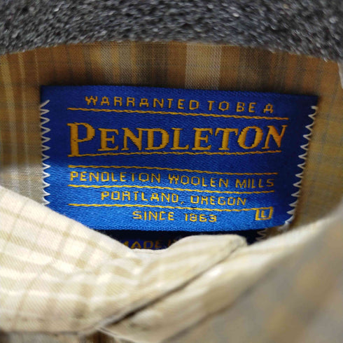 ペンドルトン PENDLETON 両胸ポケットL/Sチェックシャツ メンズ JPN:L