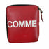 コムデギャルソン COMME des GARCONS HUGE LOGO ラウンドジップ財布 メンズ