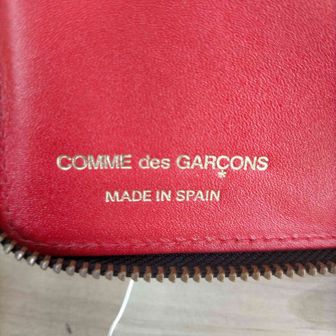 コムデギャルソン COMME des GARCONS HUGE LOGO ラウンドジップ財布 メンズ