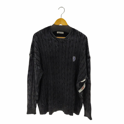 マイシュガーベイブ My Sugar Babe / MSB pigment cable knit メンズ import:XL