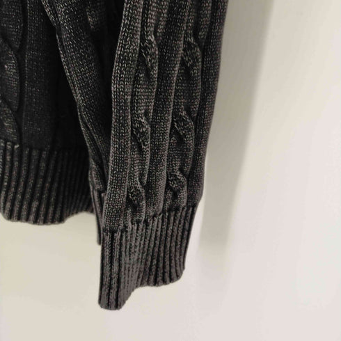 マイシュガーベイブ My Sugar Babe / MSB pigment cable knit メンズ import:XL
