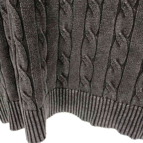 マイシュガーベイブ My Sugar Babe / MSB pigment cable knit メンズ import:XL