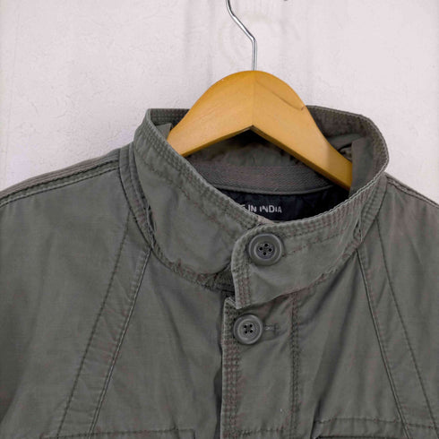 ギャップ Gap 00s MADE IN INDIA コットンリップストップ M65フィールドジャケット メンズ JPN:L