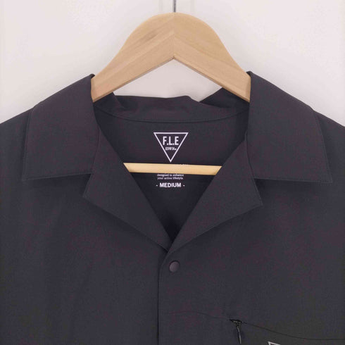 エドウィン f.l.e edwin Open Collar Shirt オープンカラーシャツ メンズ JPN:M