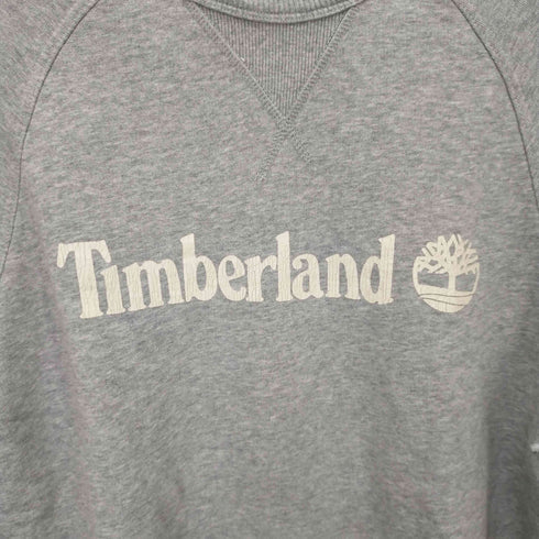 ティンバーランド Timberland ラグラン ロゴプリント プルオーバースウェット メンズ import:M