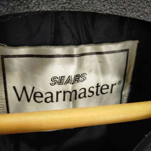 シアーズ Sears Wearmaster 80s 裏地キルティング バイカラーナイロンジャケット メンズ