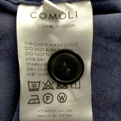 コモリ COMOLI 23SS コットンドリル ワークジャケット メンズ JPN:3