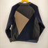 メタフィシア Metaphysica MADE IN KYOTO 異素材 パッチワーク ジップアップ ジャケット メンズ F