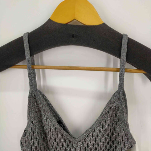 ザラ ZARA 編み込みキャミトップス レディース