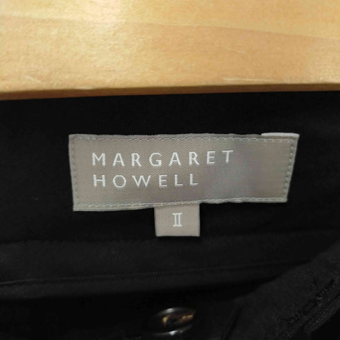 マーガレットハウエル MARGARET HOWELL リネン混テーパードデニムパンツ レディース 2