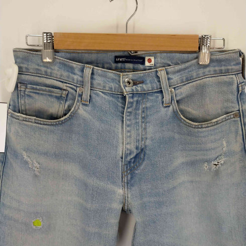 リーバイス Levis MADE&CRAFTED ダメージ加工リメイクテーパードデニム メンズ W29 L32