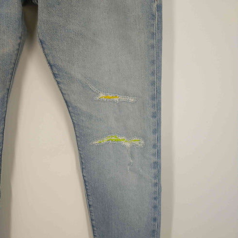 リーバイス Levis MADE&CRAFTED ダメージ加工リメイクテーパードデニム メンズ W29 L32