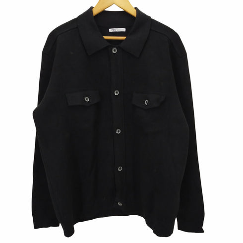ザラ ZARA テクスチャー クロシェットセーター メンズ XL
