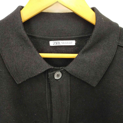 ザラ ZARA テクスチャー クロシェットセーター メンズ XL