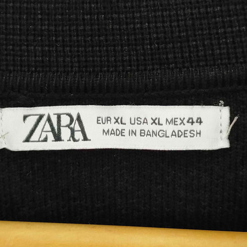 ザラ ZARA テクスチャー クロシェットセーター メンズ XL