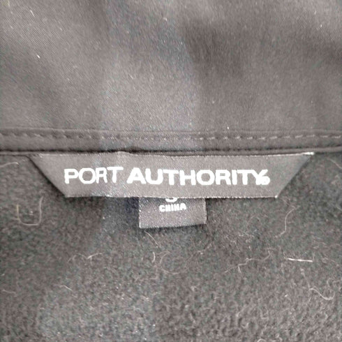 ポートオーソリティ Port Authority フロント刺繍 裏起毛ボンディングジップアップジャケット メンズ import:S