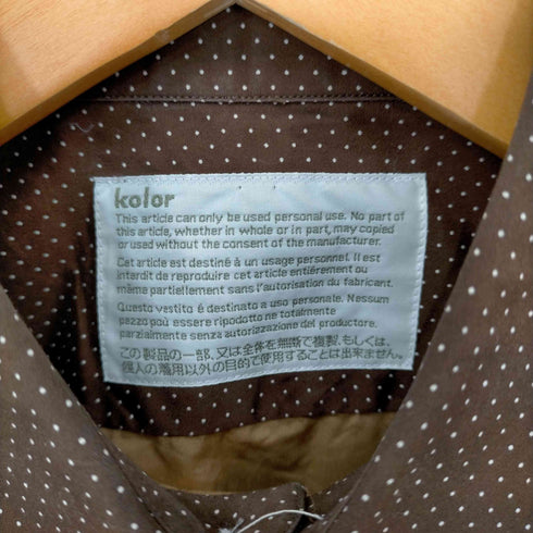 カラー kolor 16AW タイプライターシャツ メンズ JPN:1