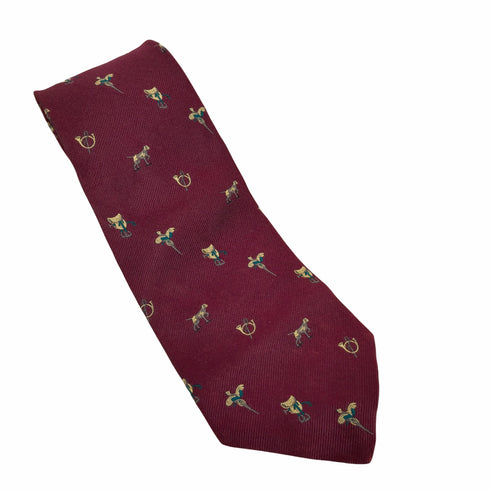 ブルックスブラザーズ BROOKS BROTHERS クリスマス柄シルクネクタイ メンズ