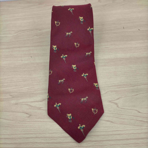 ブルックスブラザーズ BROOKS BROTHERS クリスマス柄シルクネクタイ メンズ