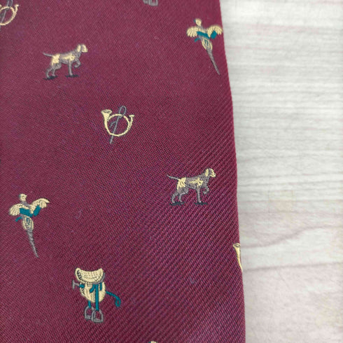 ブルックスブラザーズ BROOKS BROTHERS クリスマス柄シルクネクタイ メンズ