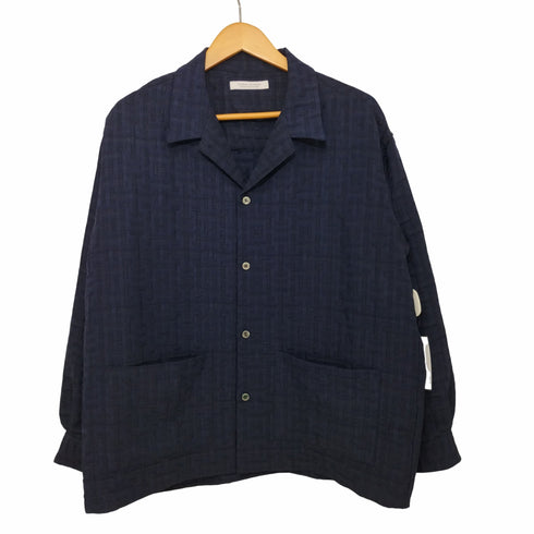 ジャーナルスタンダード JOURNAL STANDARD 2023SS 総柄オープンカラーシャツ Swell UP ジャガードCPO シャツジャケット メンズ JPN:M