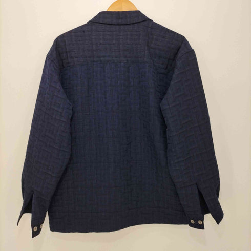 ジャーナルスタンダード JOURNAL STANDARD 2023SS 総柄オープンカラーシャツ Swell UP ジャガードCPO シャツジャケット メンズ JPN:M