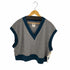 バースト VAST222 19AW BICOLOR KNIT VEST メンズ JPN:2