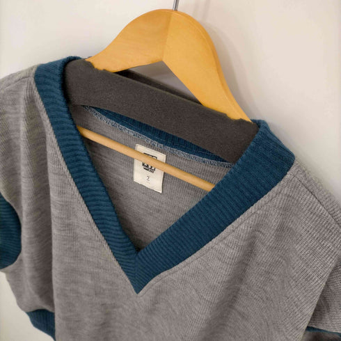 バースト VAST222 19AW BICOLOR KNIT VEST メンズ JPN:2