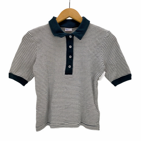 ロバートミラー ROBERT P.MILLER パネルリブ ポロ ショートスリーブ ティー Prib polo S/S tee レディース