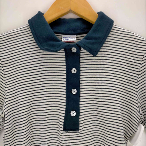 ロバートミラー ROBERT P.MILLER パネルリブ ポロ ショートスリーブ ティー Prib polo S/S tee レディース