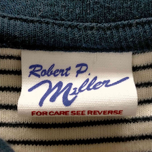 ロバートミラー ROBERT P.MILLER パネルリブ ポロ ショートスリーブ ティー Prib polo S/S tee レディース