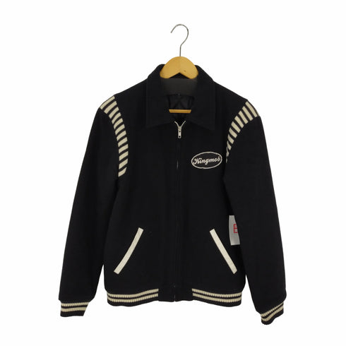 キングモブ KING MOB ワッペンロゴ ウールジャケット 裏地キルティング メンズ import:S