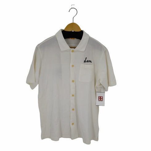 キングルイ KINQ LOUIE 鹿の子 ボーリングシャツ メンズ import:M