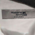 メーカーズシャツカマクラ Makers Shirt 鎌倉 フリル切替ノーカラーシャツ レディース DE:40
