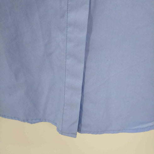 メーカーズシャツカマクラ Makers Shirt 鎌倉 フリル切替ノーカラーシャツ レディース DE:40