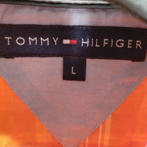 トミーヒルフィガー TOMMY HILFIGER フラッグロゴ刺繍 L/Sチェックシャツ メンズ JPN:L