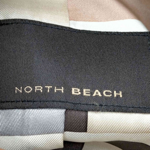 ノースビーチ NORTH BEACH ラムスキン レザーコート レディース