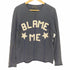 ディーゼルブラックゴールド DIESEL BLACK GOLD BLAME ME パッチ クルーネック ニット メンズ import:S