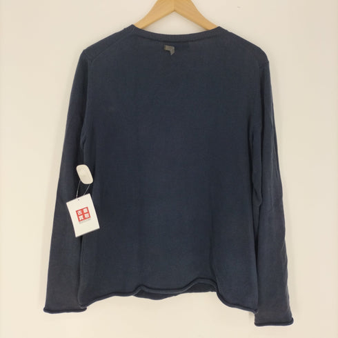 ディーゼルブラックゴールド DIESEL BLACK GOLD BLAME ME パッチ クルーネック ニット メンズ import:S