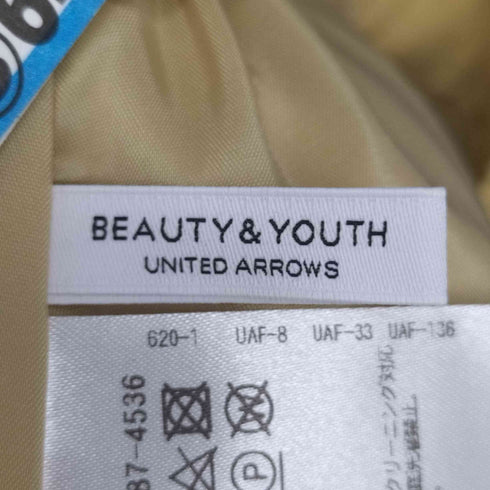 ビューティーアンドユースユナイテッドアローズ BEAUTY & YOUTH UNITED ARROWS ナイロンコットン9分丈ゴムスカンツ レディース