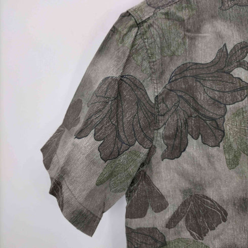 オニール ONEILL MODERN FIT リーフパターン アロハシャツ メンズ import:L