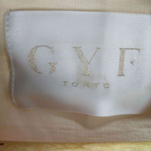 ギャフトーキョー GYF TOKYO サイドスリットジップ ロゴプリントカットソー レディース