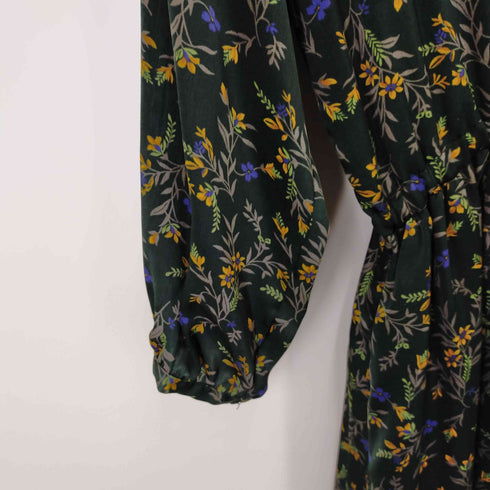ショコラフィネローブ chocol raffine robe 花柄マキシワンピース レディース FREE