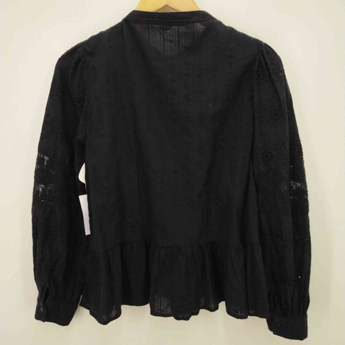 ザラ ZARA レースコンビ シャツブラウス レディース XS